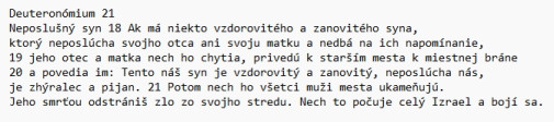 biblická výchova